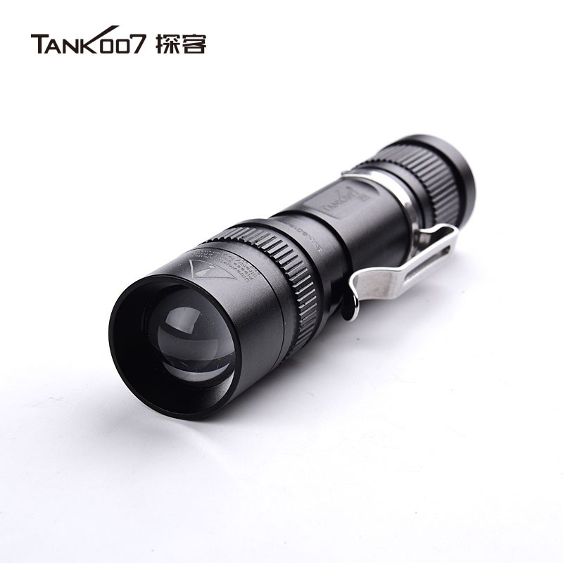 TANK007探客F2雙燈紫外線(xiàn)調(diào)焦手電筒/日用照明和熒光檢..